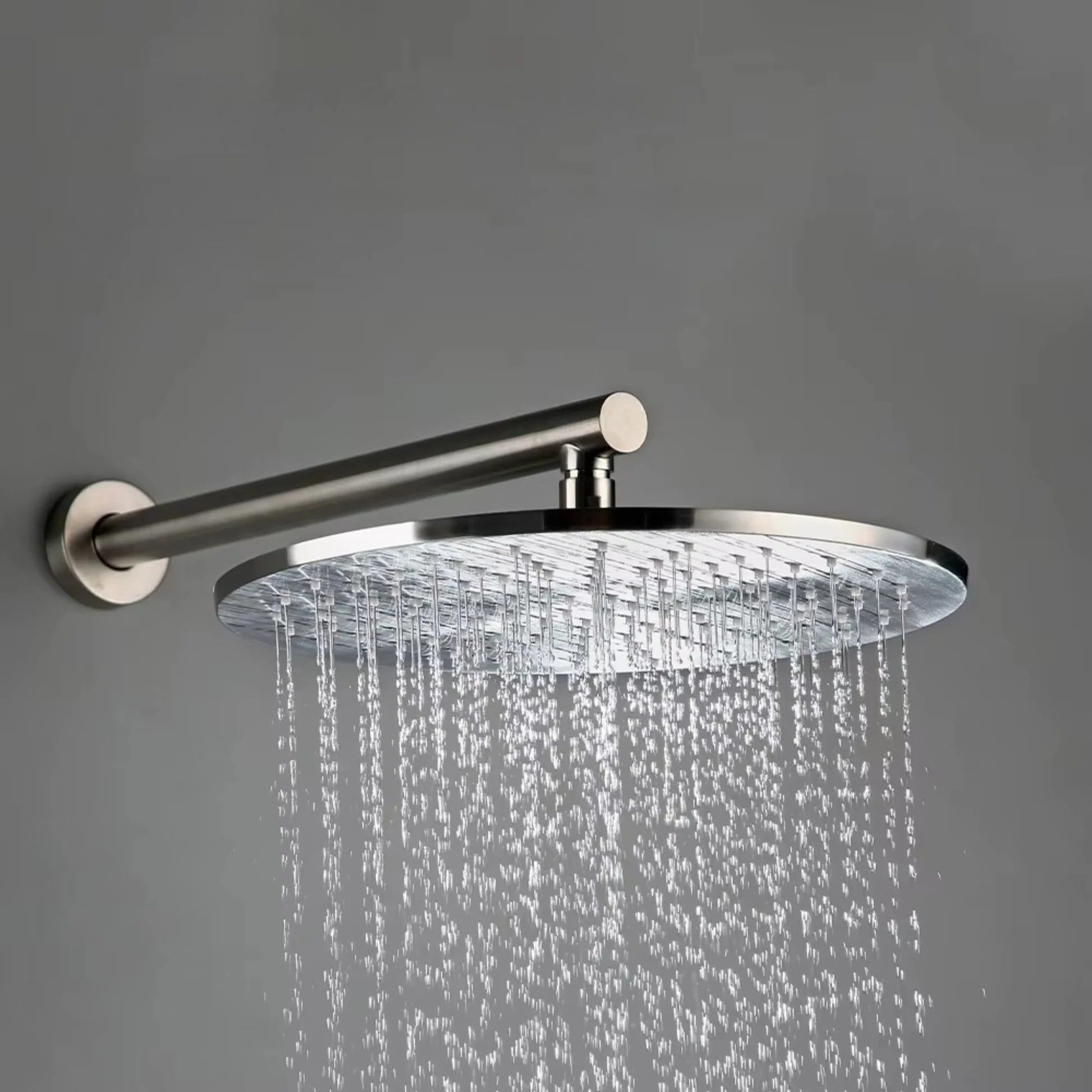 Brushed rose gold concealed shower valve kit - hand shower and hose